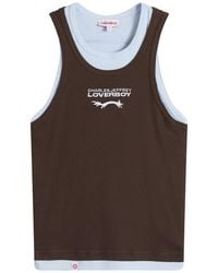 Charles Jeffrey - Double Logo Tank Top - Lyst