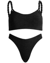 Hunza G - Phoebe Twist Strap Bikini - Lyst