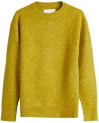 Jil Sander - Boiled Wool Crew Knit - Lyst