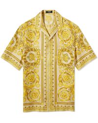 Versace - Baroque '92 Silk Vacation Shirt - Lyst