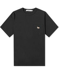 Maison Kitsuné - Profile Fox Patch Pocket T-Shirt - Lyst