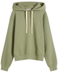 Jil Sander - Logo Hoodie - Lyst