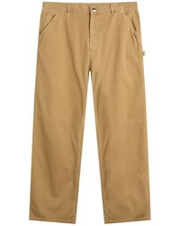 Moncler - Gabardine Cotton Trousers - Lyst