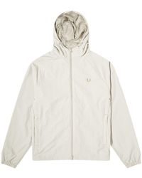 Fred Perry - Hooded Shell Jacket - Lyst