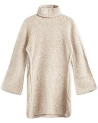 Holzweiler - Long Sleeve Knit Mini Dress - Lyst