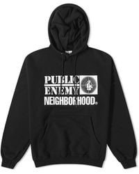 Neighborhood - X Public Enemy Hoodie - Lyst
