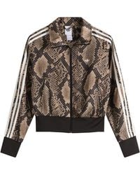 adidas - Satin Firebird Track Top - Lyst