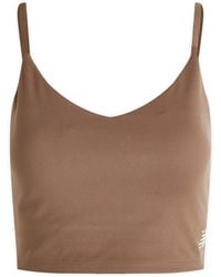 New Balance - Soft Bra Top - Lyst