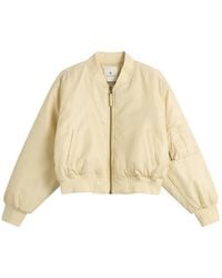 Anine Bing - Cropped Leon Bomber Jacket - Lyst