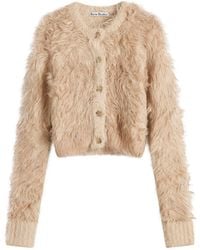 Acne Studios - Kradi Super Lux Hairy Cardigan - Lyst