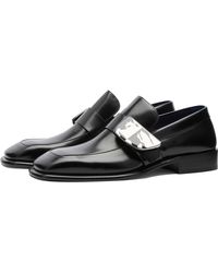 Burberry - Shield Loafers - Lyst