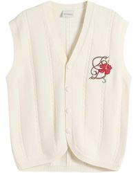 Drole de Monsieur - Havana Embroidered Cardigan - Lyst