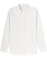 Anine Bing - Braxton Shirt With All Over Monogram - Lyst