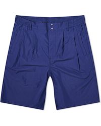 Garbstore - Pleated Wide Easy Shorts - Lyst