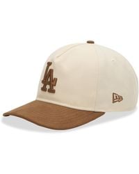 KTZ - La Dodgers Suede Visor 9Fifty Cap - Lyst