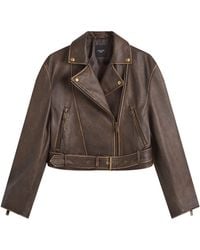 Weekend by Maxmara - Leather Jacket - Lyst