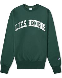 L.I.E.S. Records - Varsity Sweatshirt - Lyst
