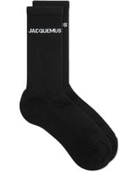 Jacquemus - Logo Socks - Lyst