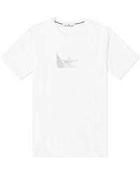 Stone Island - Reflective Badge Print T-Shirt - Lyst