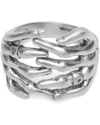 Serge Denimes - Skeleton Hands Ring - Lyst