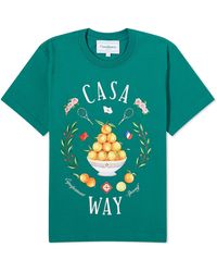 Casablanca - Casa Way Fitted T-Shirt - Lyst