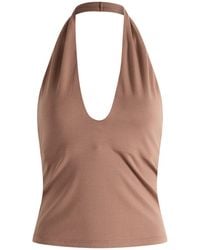 Skims - Smooth Layers Halter Top - Lyst