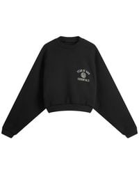 Fear Of God - Fleece Cropped Crew Sweatshirt - Lyst