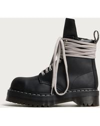 Rick Owens - X Dr. Martens Quad Sole Steel Toe Boot - Lyst
