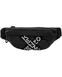 kenzo logo belt bag