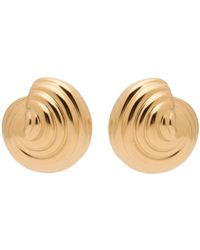 Missoma - Shell Dome Oversized Stud Earrings - Lyst