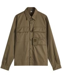 C.P. Company - Metropolis Series Gabardine Long Sleeve Shirt - Lyst