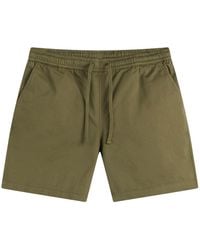 Universal Works - Twill Beach Shorts - Lyst