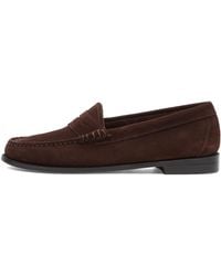 G.H. Bass & Co. - Penny Suede Loafer - Lyst