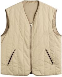 Maison Margiela - Mm6 Light Padded Collarless Gilet - Lyst
