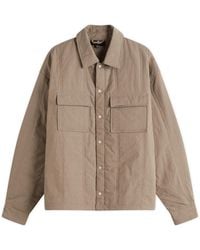Represent - Quilted Overshirt - Lyst
