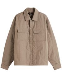 Represent - Quilted Overshirt - Lyst