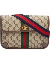 Gucci - Ophidia Gg Monogram Belt Bag - Lyst