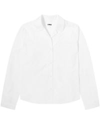 YMC - Annie Pleated Back Shirt - Lyst