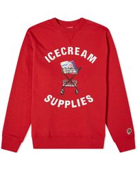 ICECREAM - Supplies Crew Sweat - Lyst