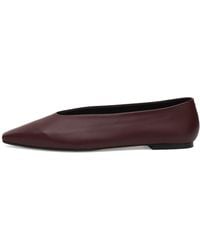 Aeyde - Betty Square Toe Ballet Flats - Lyst
