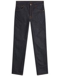 Nudie Jeans - Nudie Lean Dean Jeans - Lyst