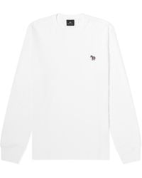 Paul Smith - Long Sleeve Zebra Logo T-Shirt - Lyst