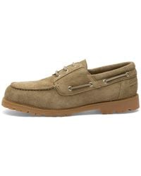 Studio Nicholson - Guston Lace Up Boat Shoe - Lyst