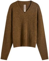 Rick Owens - Tommy Knit V Neck - Lyst