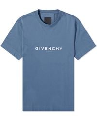 Givenchy - Paris Reverse Logo T-Shirt - Lyst
