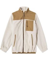 FRIZMWORKS Warm Up Fleece Jacket - White