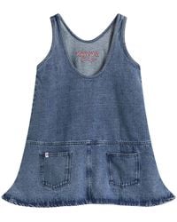 Charles Jeffrey - Denim Vest Dress - Lyst