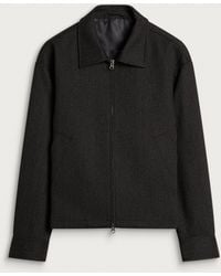 mfpen - Stripe Mail Jacket - Lyst