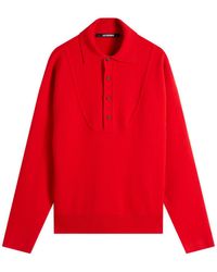 Jacquemus - Wool Cashmere Knitted Polo - Lyst