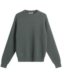 AURALEE - Soft Rib Knit Pullover - Lyst